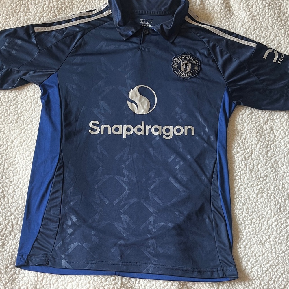 Manchester United Snapdragon Navy Soccer Jersey